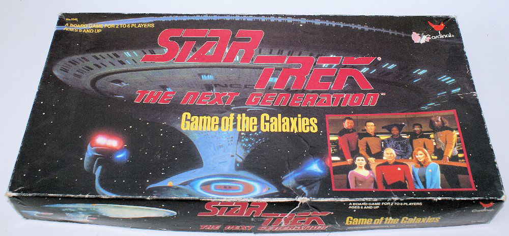 Vintage 1993 STAR TREK - THE NEXT GENERATION Game of (1 of 2)