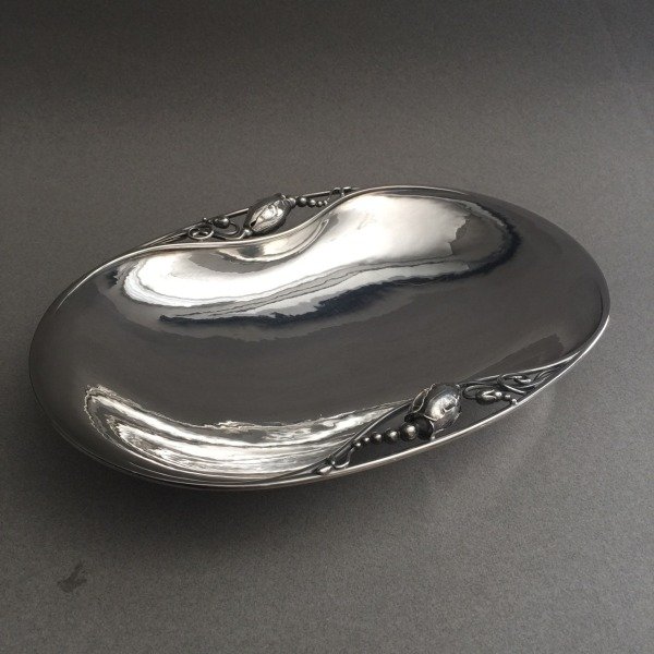 Georg Jensen Sterling Silver Large Blossom Bowl No. 2B (1 of 4)