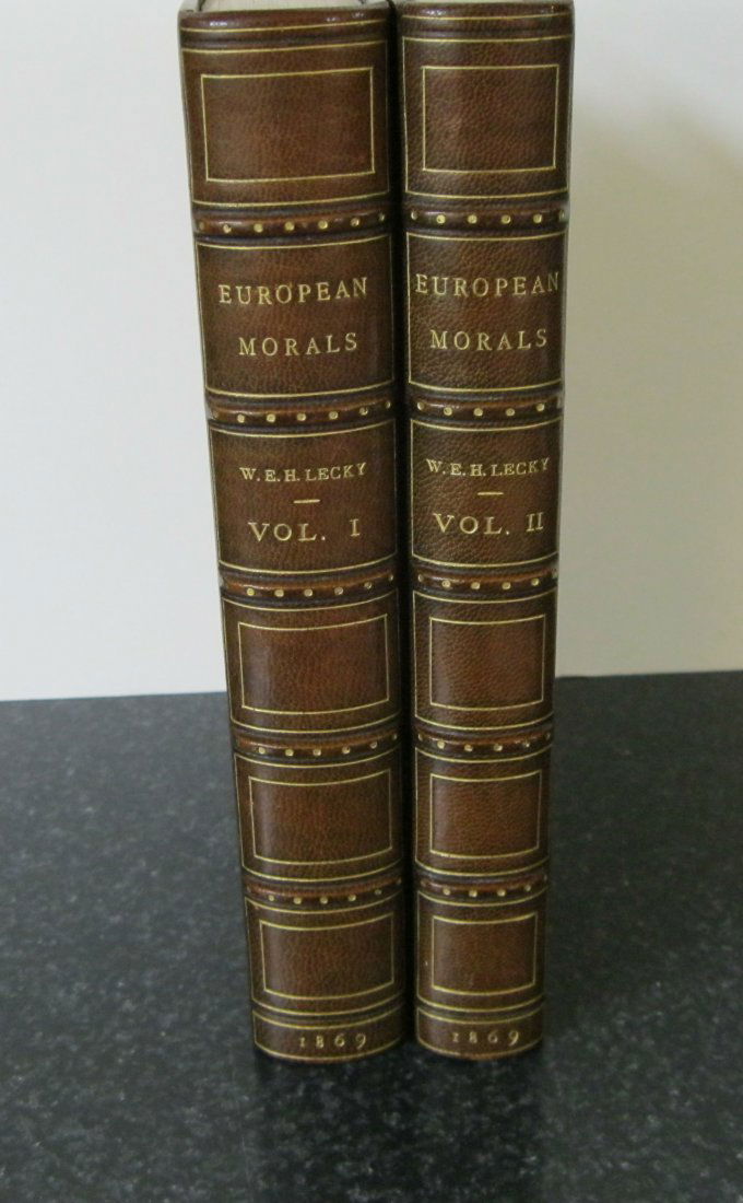 William Lecky: History of European Morals (2 vols) (1 of 3)