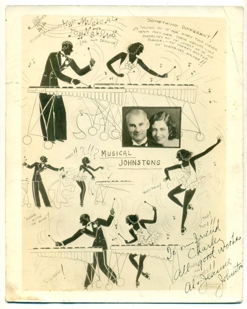 c.1920s Funky Art Montage, The Xylophone Musical (1 of 2)