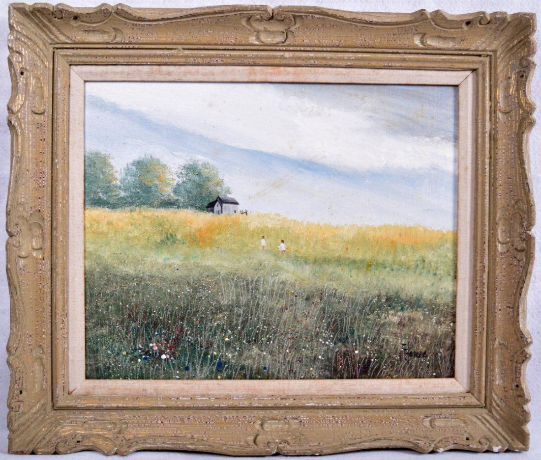 Original Signed Framed Oil on Canvas Painting (1 of 4)