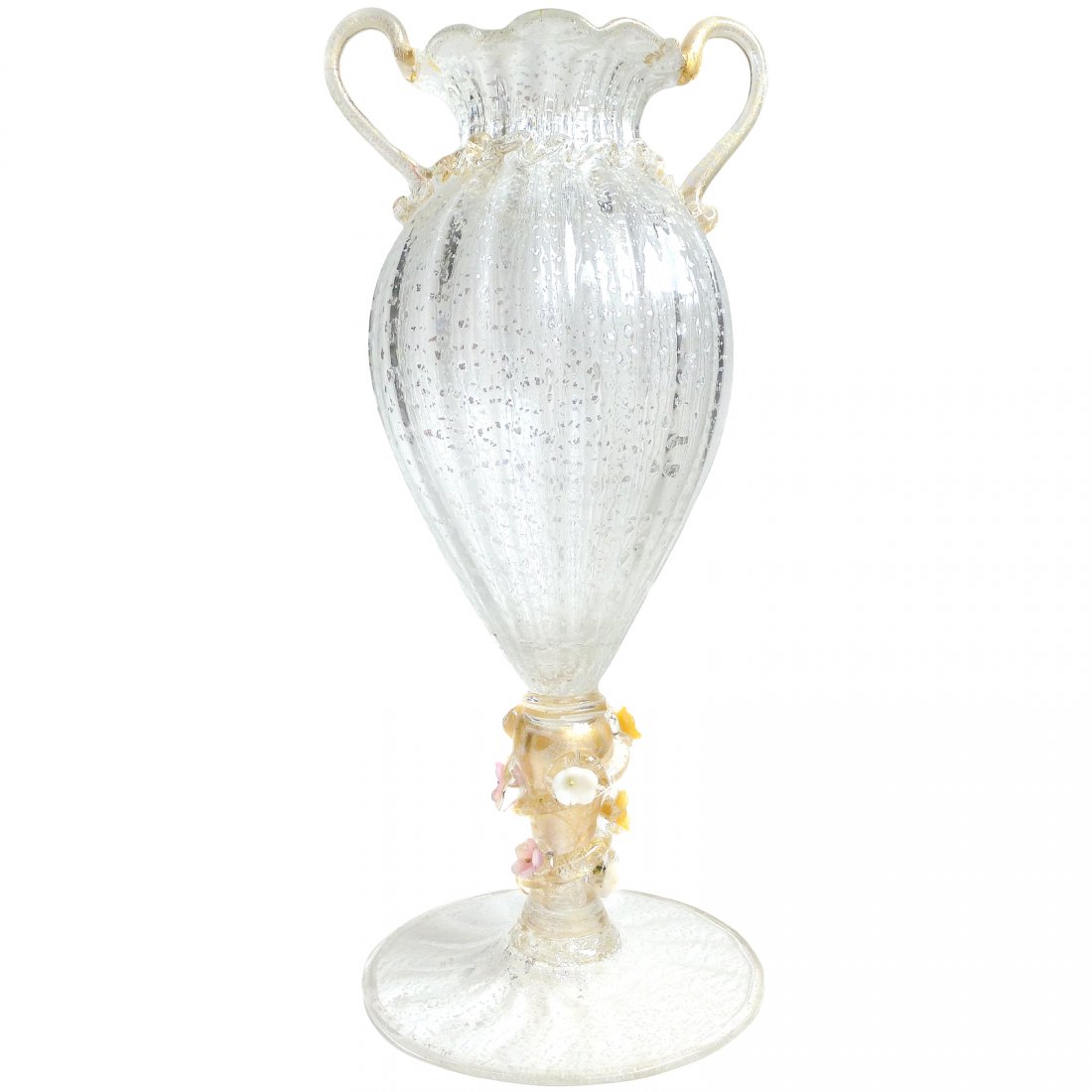 Murano Glass Flower Vase (1 of 6)