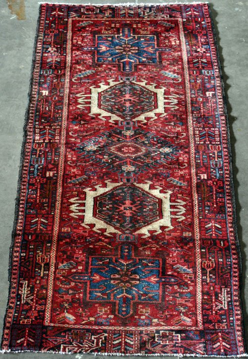 Beautiful Unique Persian Heriz Rug (1 of 4)