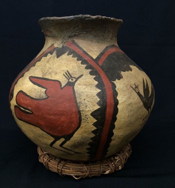 Large Pueblo Style Pottery Pot (Circa early 1900â€™s), (1 of 1)