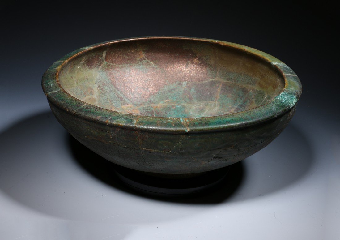Ancient Persian Large Ceramic Bowl (1 of 6)