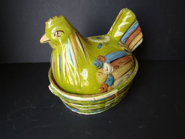 Tlaquepaque Chicken Casserole Dish, Green (1 of 4)