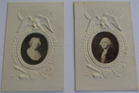 Martha & George Washington CDV Images (1 of 1)