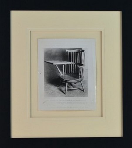 1934 Photo of President Thomas Jefferson Chair (1 of 1)