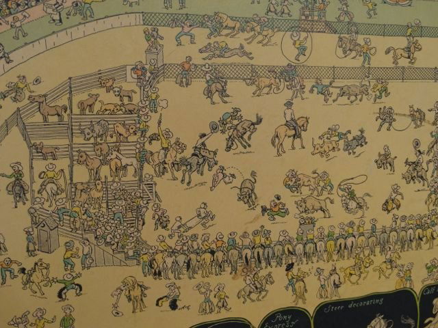 “Sweetheart of the Rodeo” poster, Jo Mora (1 of 10)