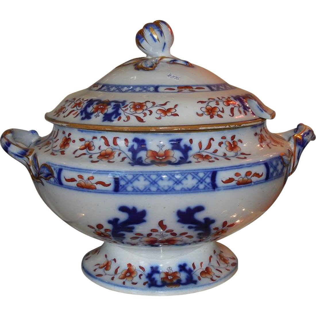 Huge Antique Early 19th C English Imari Pottery (1 of 5)