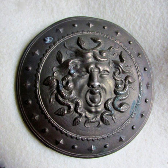Antique Mythological Plaque of Medusa (1 of 4)