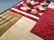 6x9 MAGNIFICENT MODERN HAND KNOTTED CARVED WOOL RUG - 3
