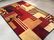 6x9 MAGNIFICENT MODERN HAND KNOTTED CARVED WOOL RUG - 4
