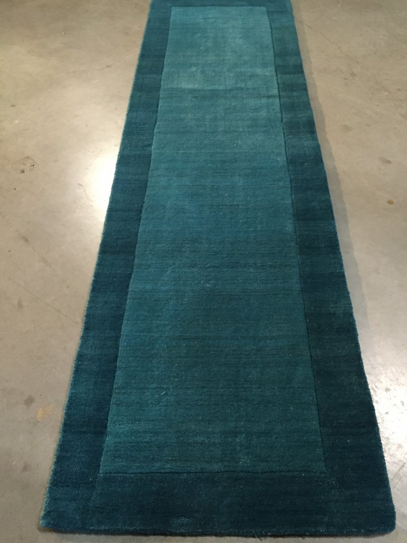 9 FT SOLID TWO TONE DESIGN HAND MADE & CARVED WOOL (1 of 6)