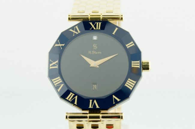 H. Stern 18K Gold Case & Bracelet (1 of 5)