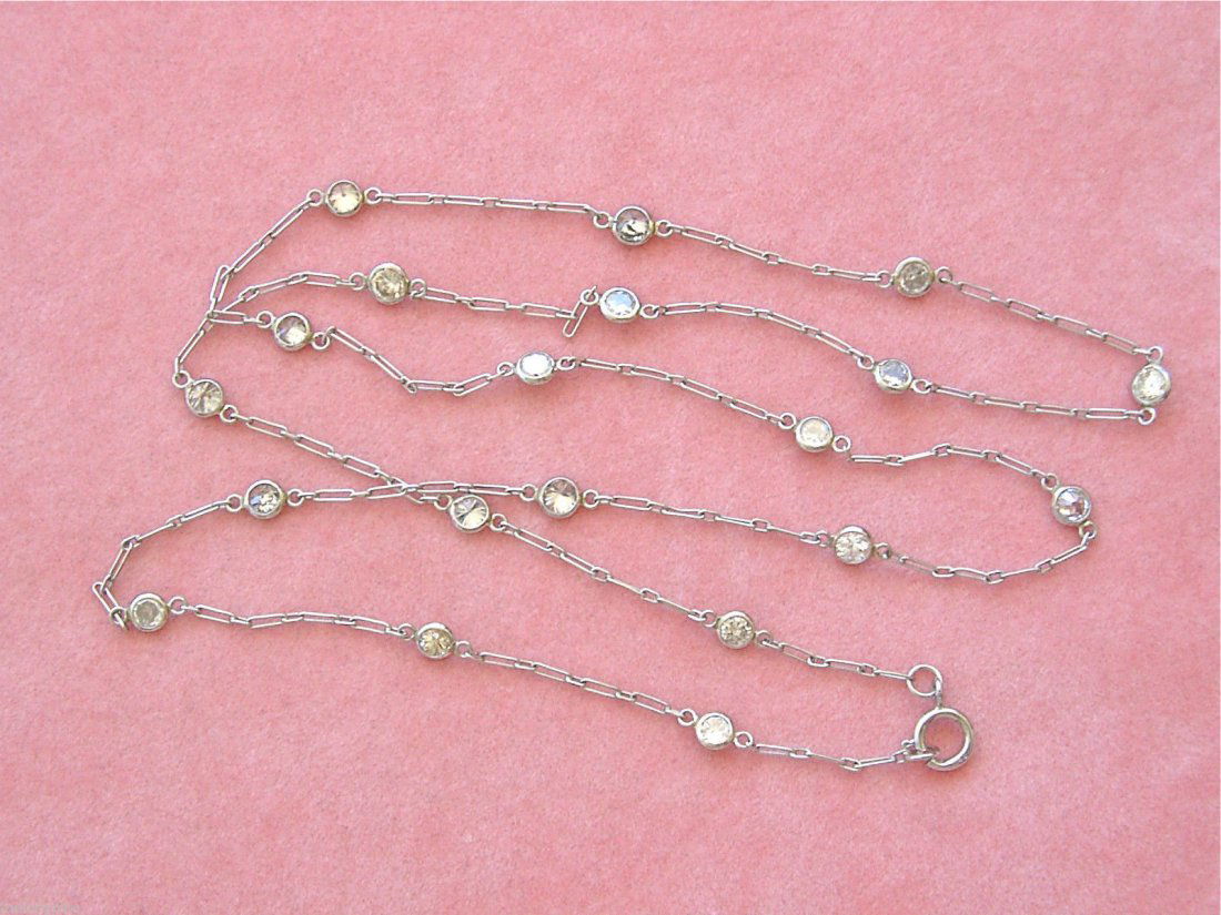 ESTATE 1.80ctw BRILLIANT DIAMOND (20) BY-THE-YARâ€‹D (1 of 4)