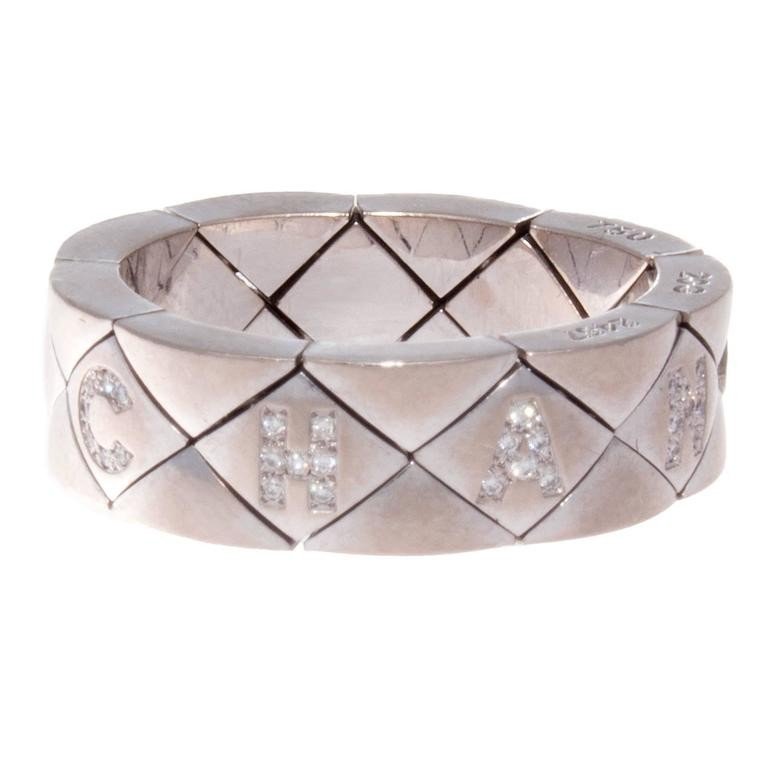 Chanel Flexible Gold Band Ring (1 of 2)