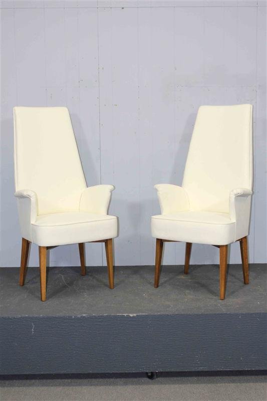 Pair Large Italian Chairs (1 of 7)