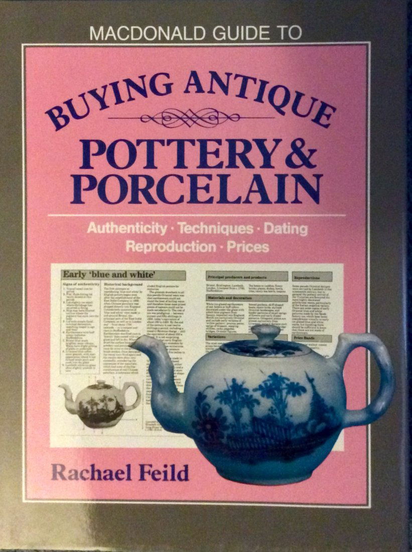 HC Antique Reference Book On Pottery & Porcelain (1 of 2)