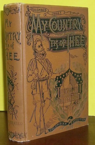 1892 Decorated Cloth Binding Columbian World's Fair HC (1 of 3)