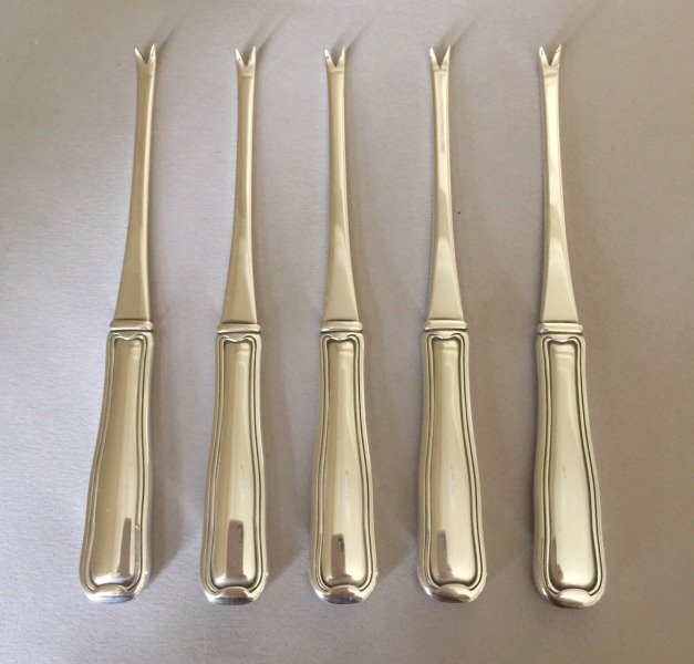 Georg Jensen Sterling Silver "Old Danish" Lobster Picks (1 of 4)