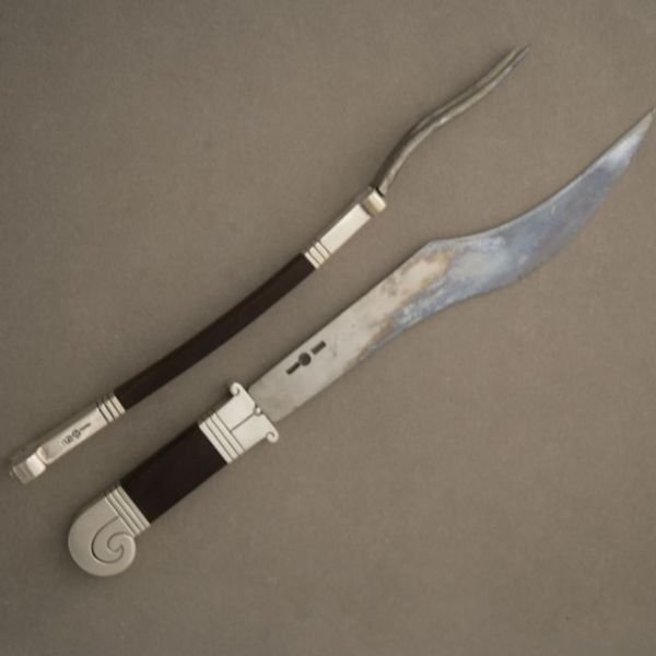 Hector Aguilar 940 Silver "Massive" Carving Set (1 of 3)