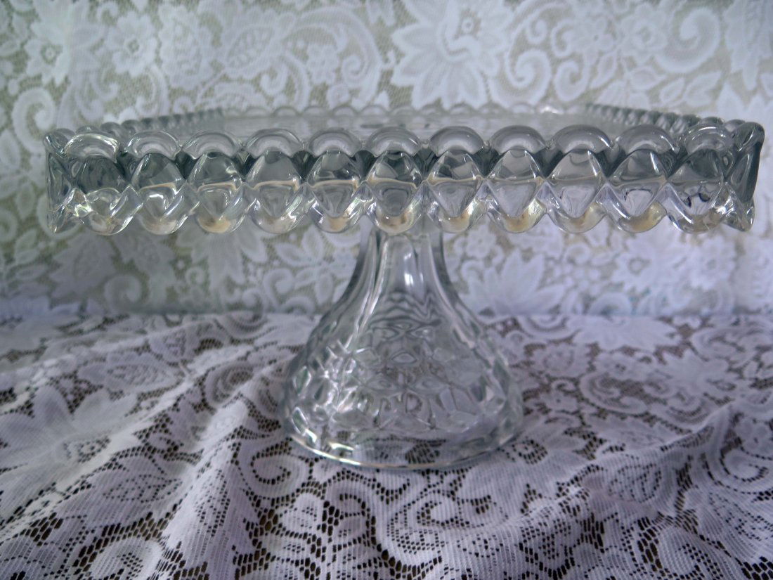 Fostoria American Cake Stand (1 of 3)