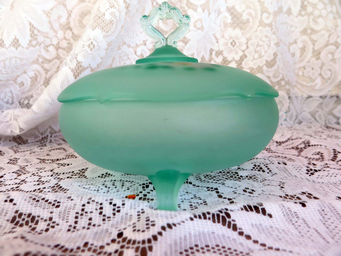Satin Glass Compote (1 of 5)