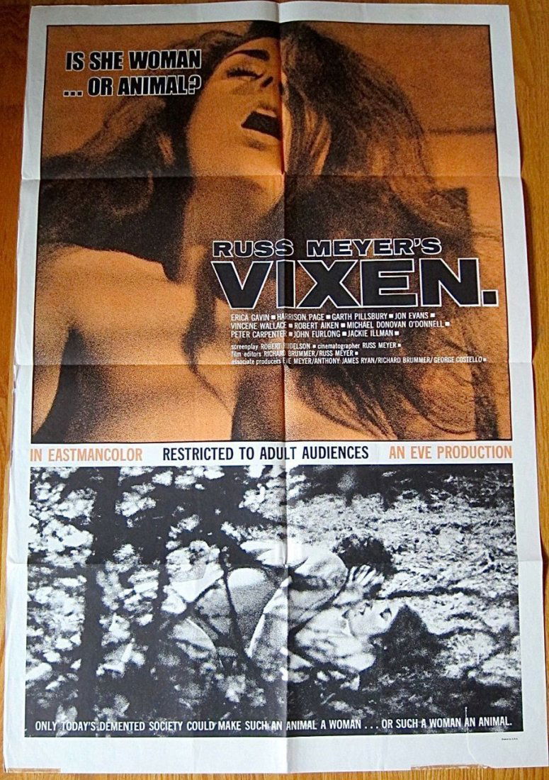 VIXEN '68 1 SH POSTER ~ RUSS MEYERS' BEVY OF BUXOM (1 of 1)