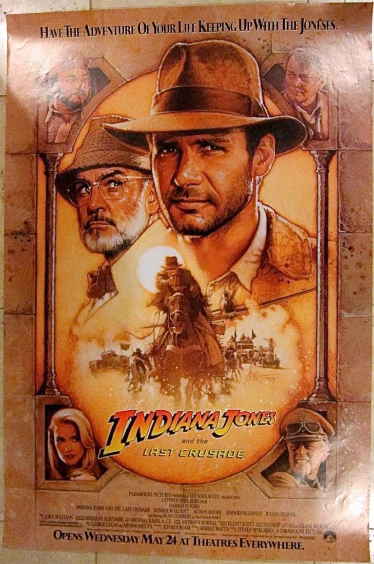 INDIANA JONES & THE LAST CRUSADE '89 ROLLED ADVANCE 1 (1 of 1)