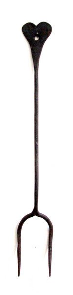 Rare Heart Decorated Roasting Fork (1 of 8)
