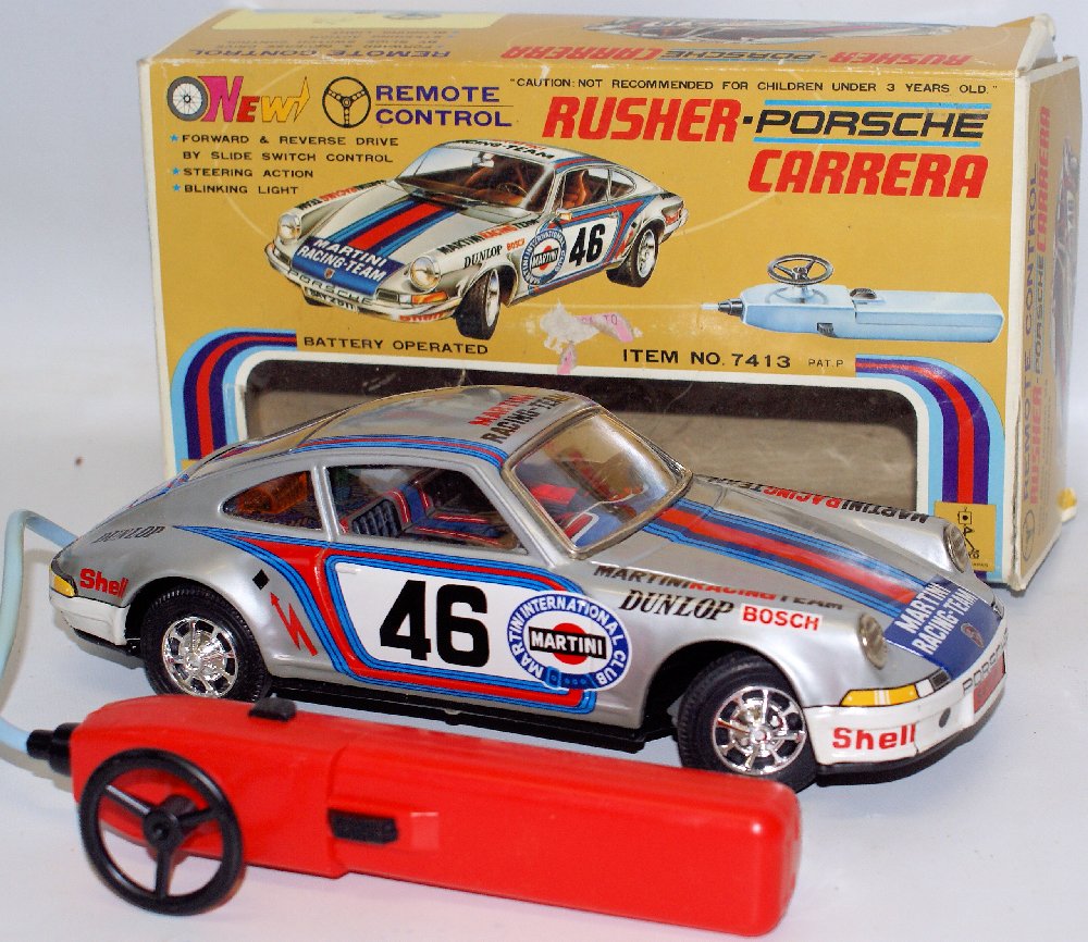 70's Bo Remote Control Tin Taiyo Japan #46 Rusher (1 of 4)