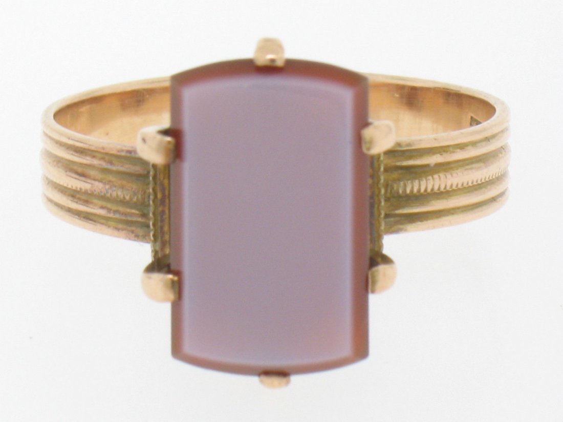 Vintage Victorian 14k Solid Rose Gold Ring (1 of 6)