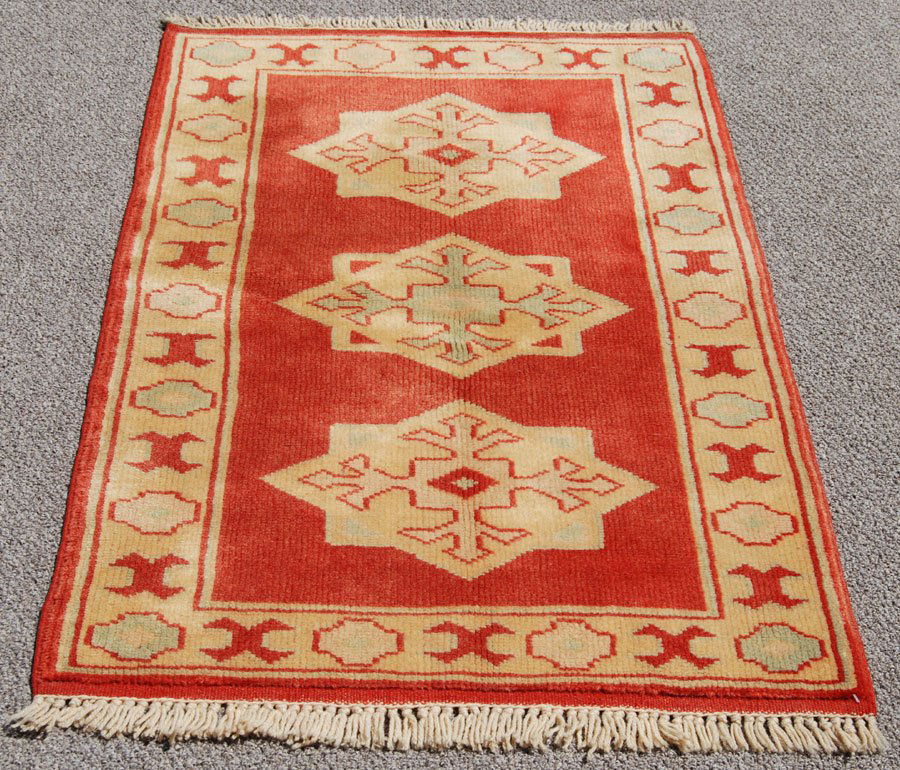 LOVELY NICE COLORS HAND MADE TURKISH KONYA RUG (1 of 4)