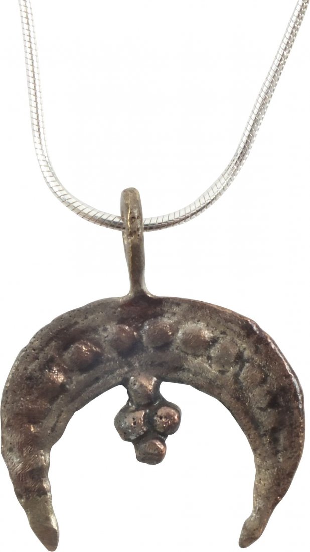 Fine Viking Crescent Pendant (1 of 2)