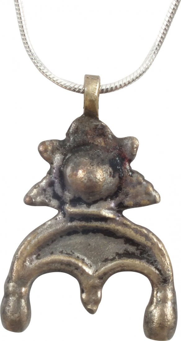 Fine Viking Crescent Pendant (1 of 2)