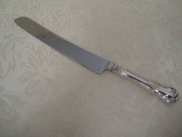 OLD MASTER BY GORHAM STERLING SILVER WEDDING CAKE KNIFE (1 of 3)