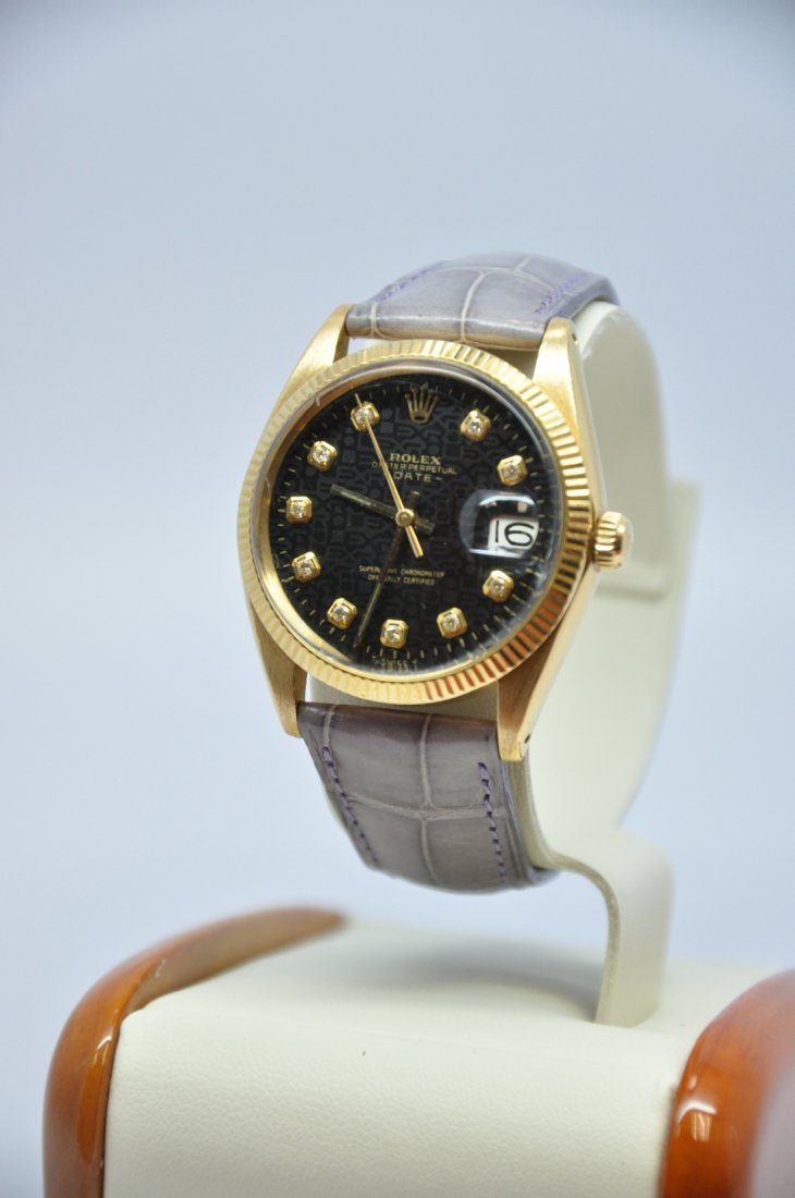 Vintage Rolex Oyster Perpetual Date Men's Watch (1 of 7)