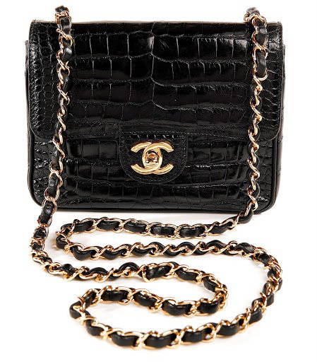 sac Chanel timeless crocodile