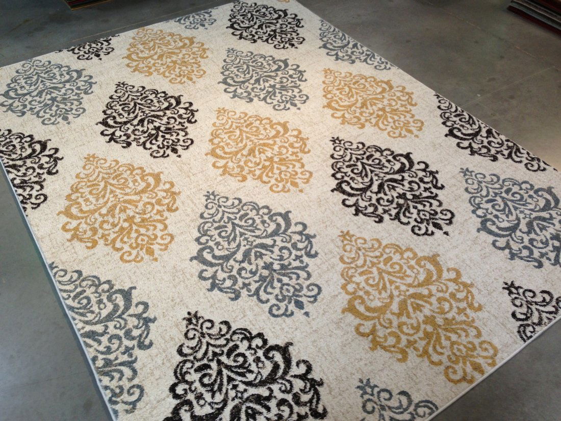 8X11 Transitional "Suzani" Contemporary Area Rug (1 of 5)