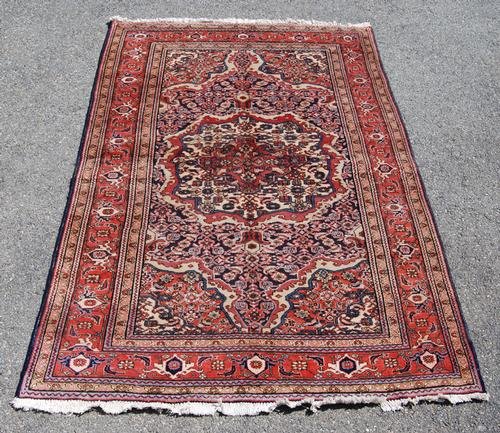 FASCINATING HAND WOVEN SEMI ANTIQUE TABRIZ FLORAL (1 of 4)