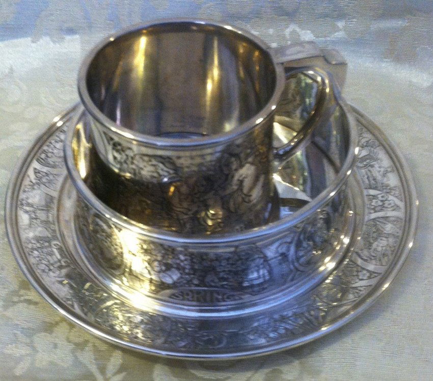 Sterling Silver Kerr 3 Piece Baby Set (1 of 4)