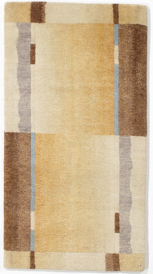 Nepal: 2.5x4.7 New woven in Nepal No Reserve Free shipping for this item within the continental US.