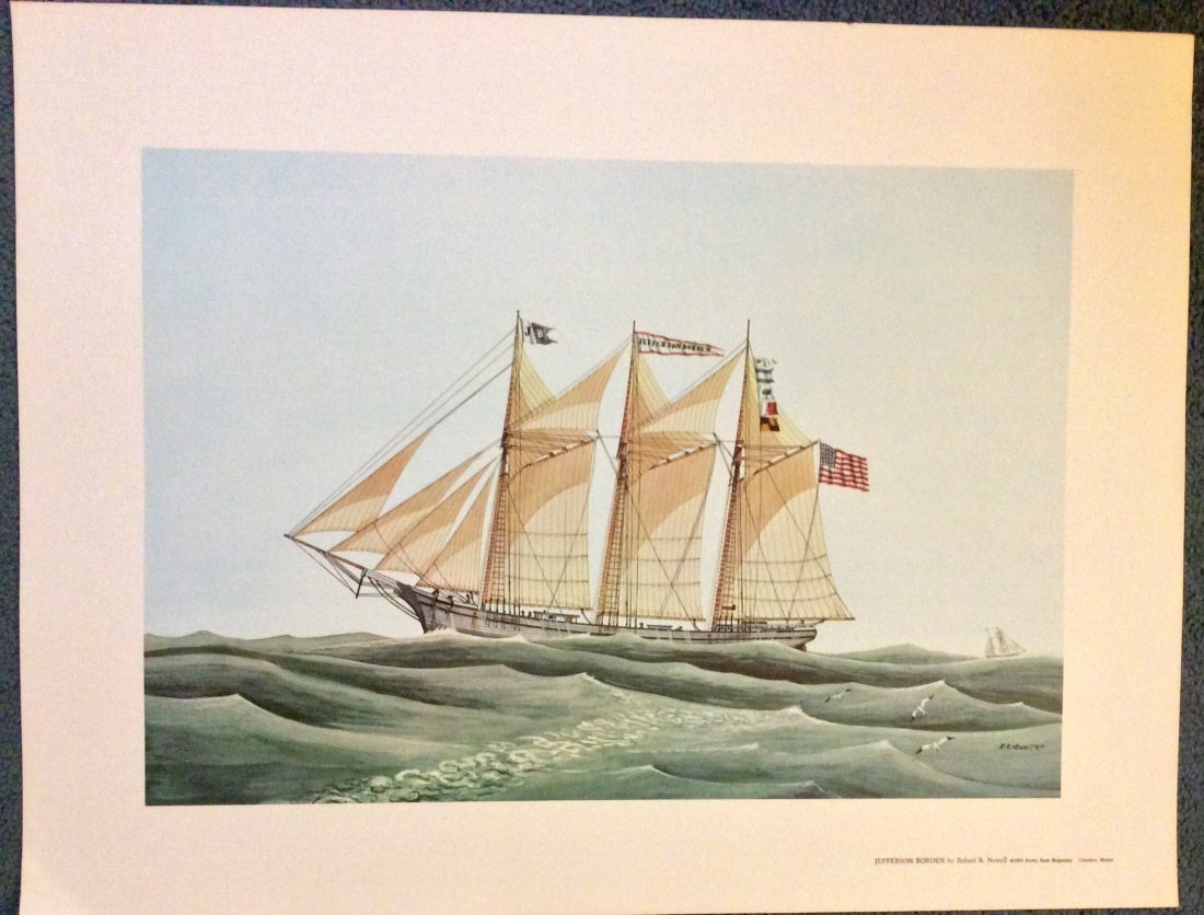 Robert R. Newell Color Marine Print (1 of 1)