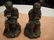 Vintage Pair of Bronze Figural Bookends