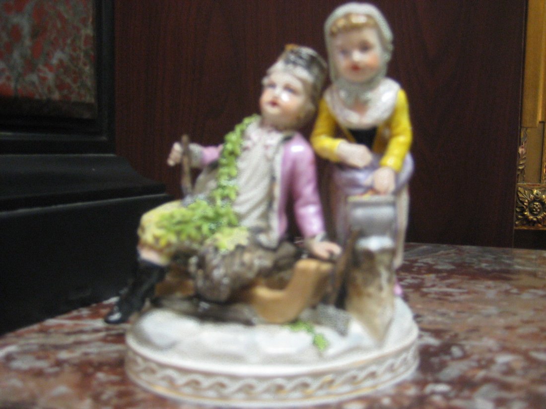 Dresden Porcelain Couple Figurines (1 of 4)