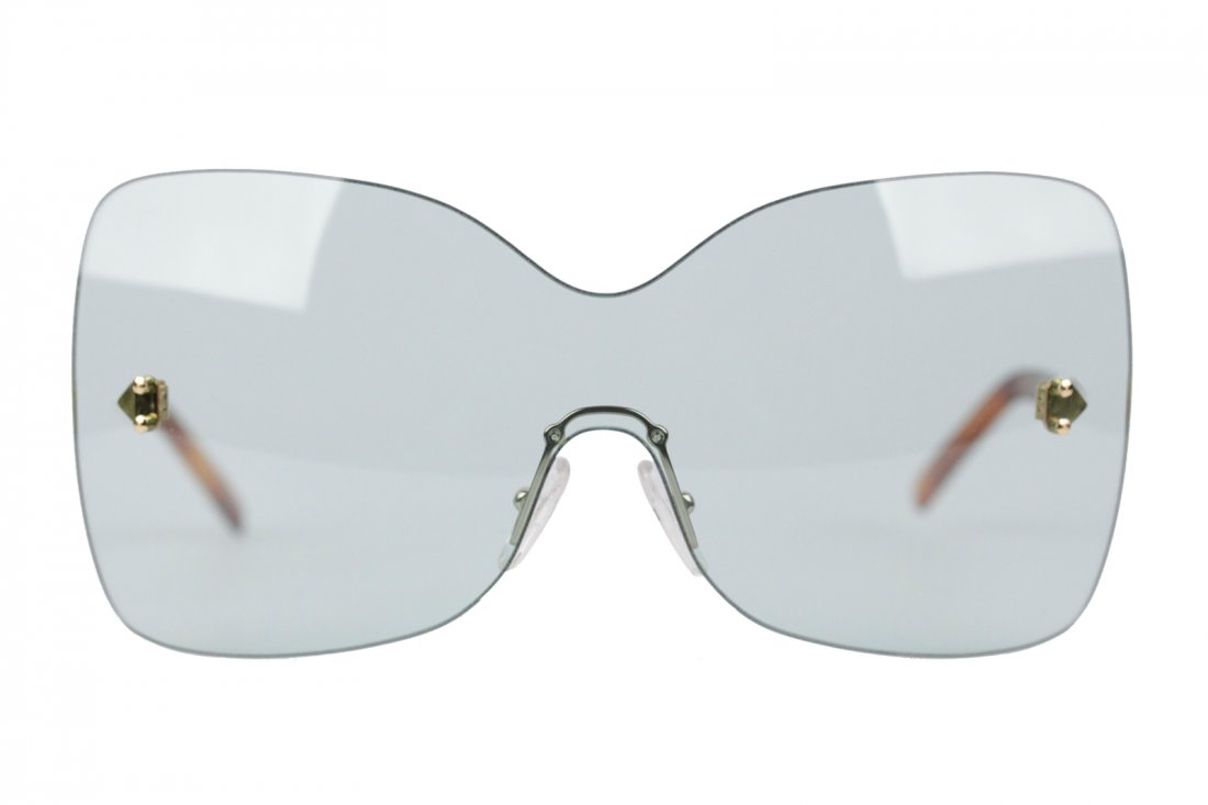 FENDI Oversized Rimless SUNGLASSES FS5273 467 Aqua S/S (1 of 10)