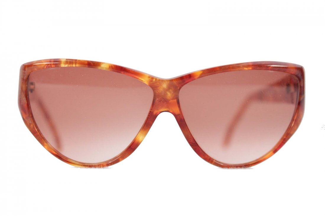 YVES SAINT LAURENT Vintage SUNGLASSES 8910 P130 Brown (1 of 9)
