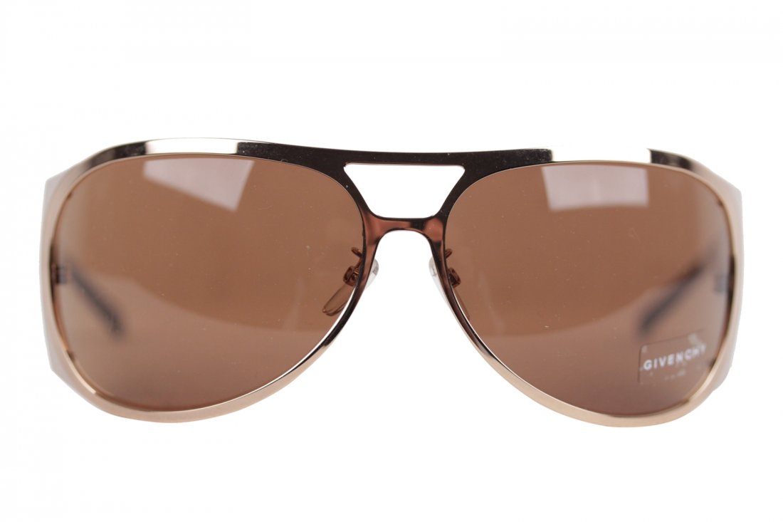 GIVENCHY gold metal wrap SUNGLASSES SGV 219 col.300 (1 of 10)