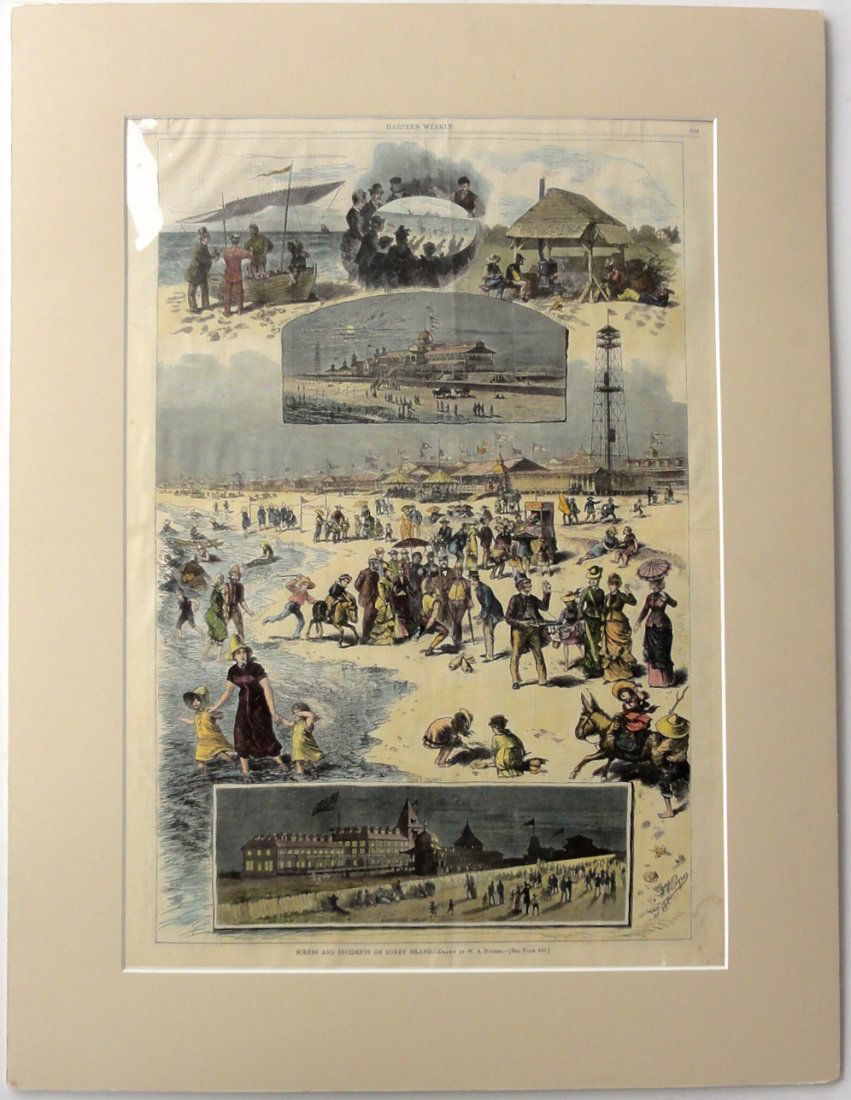 Coney Island Scenes, 1878 (1 of 6)